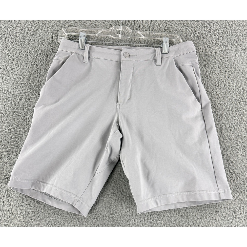 BYLT Premium Basics Everyday Shorts Men's 31‎ Gray Performance Stretch MBSH0320